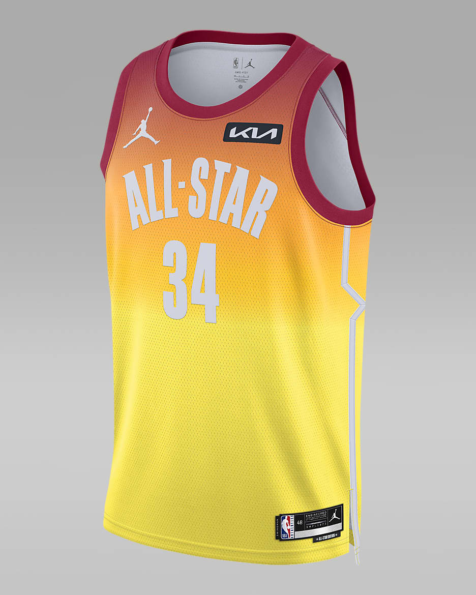 Giannis Antetokounmpo 2023 All Star Edition Men s Jordan Dri FIT NBA Swingman Jersey. Nike